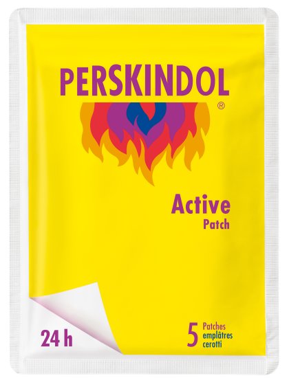 פרסקינדול - מדבקה פעילה להקלה בכאבי גב ושרירים - סך הכל 5 יחידות