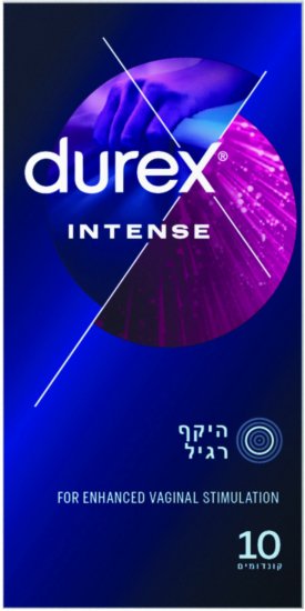 Durex - קונדומים Intense - סך הכל 10 יחידות