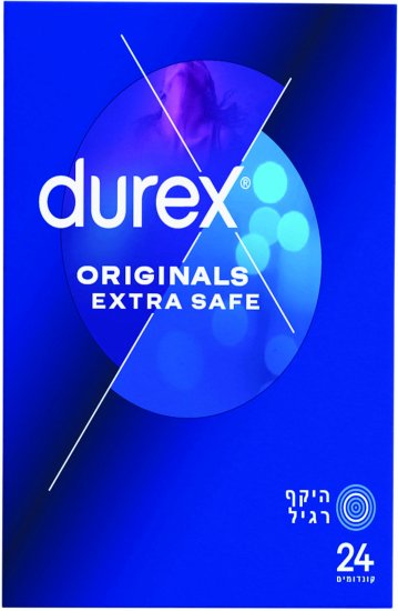 Durex - קונדומים Extra Safe - סך הכל 24 יחידות