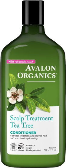 Avalon Organics - מרכך בתוספת שמן עץ התה - נפח 325 מ''ל
