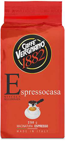 קפה טחון 250 גרם Caffe Vergnano 1882 Espresso Casa
