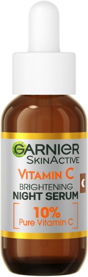Garnier - סרום לילה ויטמין סי Skin Active להענקת זוהר - נפח 30 מ''ל