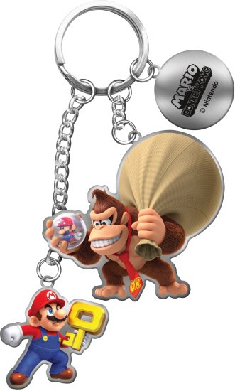 מחזיק מפתחות Mario vs Donkey Kong