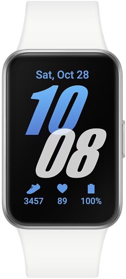 שעון חכם Samsung Galaxy Fit3 SM-R390 - צבע כסוף - שנה אחריות יבואן רשמי סאני