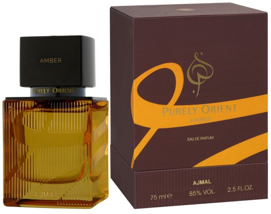 בושם יוניסקס 75 מ"ל Ajmal Purely Orient Amber או דה פרפיום E.D.P