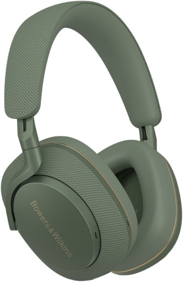 אוזניות Bluetooth אלחוטיות עם ביטול רעשים Bowers & Wilkins Px7 S2e Over-Ear- צבע Forest Green