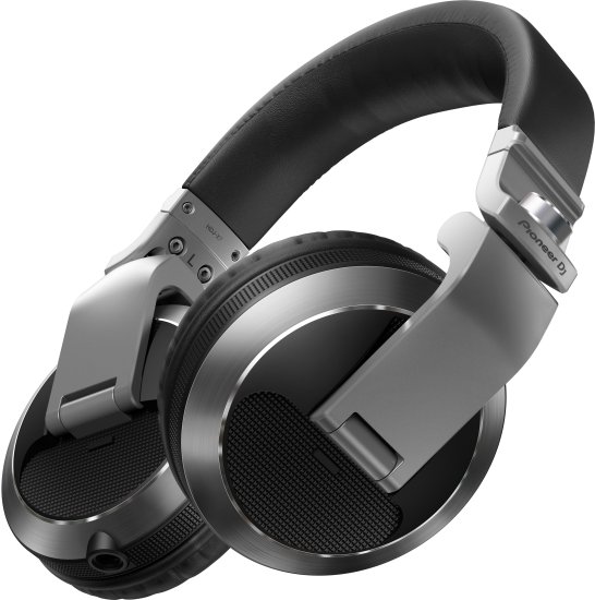אוזניות DJ קשת Pioneer DJ HDJ-X7-S Over-Ear - צבע כסוף