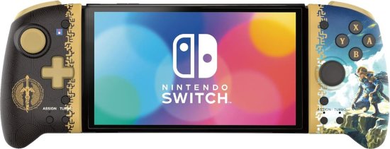 בקר מפוצל Hori Compact  ל-Nintendo Switch - האגדה של זלדה