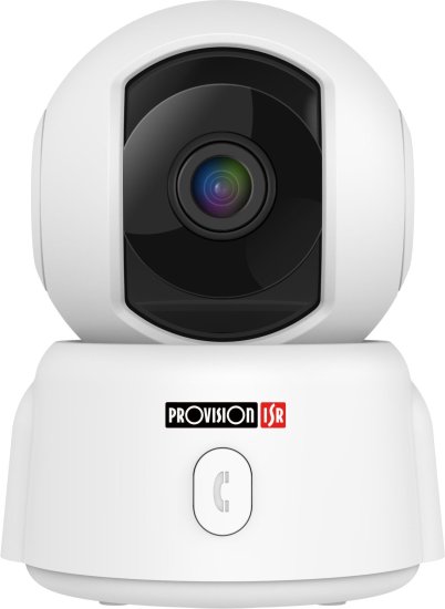 מצלמת אבטחה ביתית ProVision ISR 360 WiFi Home IP Camera 2K Speed Dial Button PTCam-04