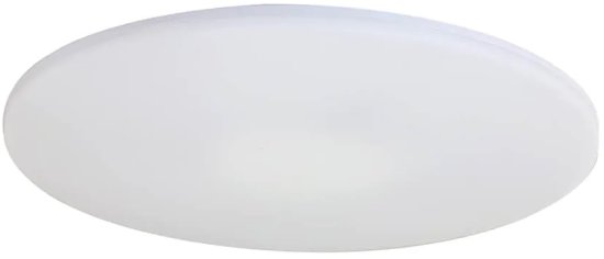 צמוד תקרה עגול 45 ס''מ MEGAMAN JADY IP40 50W - צבע לבן - גוון אור 6000K