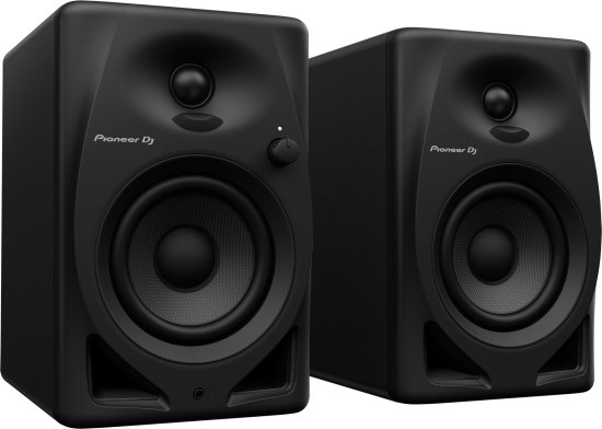 זוג מוניטורים עם וופר בגודל "4 Pioneer DJ DM-40D – צבע שחור