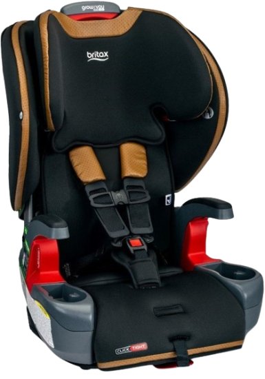 כיסא בטיחות משולב בוסטר דגם Premium Grow With You ClickTight מבית Britax - צבע שחור