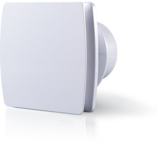 ונטה לקיר 6 אינץ עם כיסוי דקורטיבי מבית Venta - כיסוי לבן