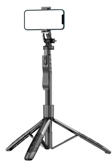 חצובת מוט סלפי לסמארטפונים עם שלט רחוק Power-Tech L16 Bluetooth