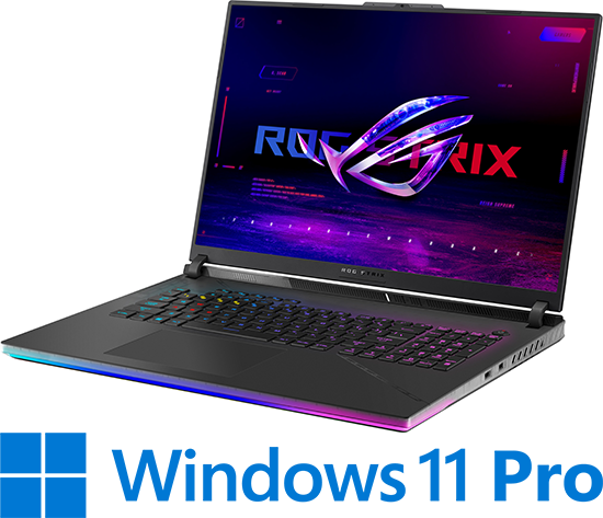 מחשב נייד Asus ROG Strix SCAR 18 (2024) G834JYR-R6119X - צבע Off Black - תיק ROG ועכבר ROG Impact Gaming Mouse כלולים בתוך האריזה כמתנה!