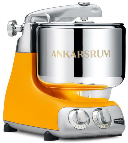 מיקסר מקצועי 7 ליטר 1500W דגם AKM 6230 מבית Ankarsrum - צבע Sunbeam Yellow