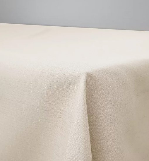 מפת שולחן גודל 140X240 ס''מ דגם Louise מבית Homestyle צבע קרם