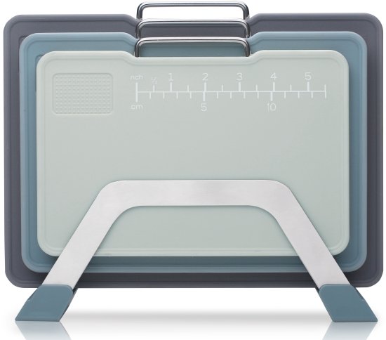 סט 3 קרשי חיתוך עם מעמד מבית Soltam