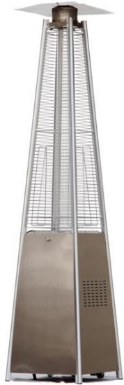 פטריית גז פירמידה נירוסטה 1300W מבית החוויה