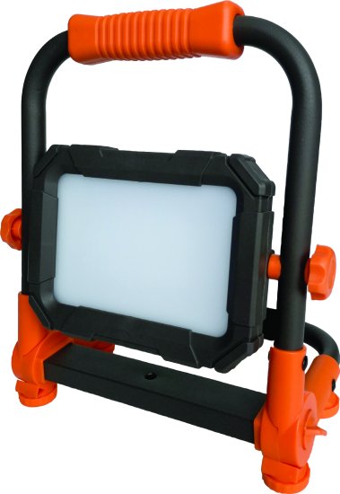 פנס הצפה נטען NISKO WORKER PLUS IP54 33W - צבע שחור/כתום - גוון תאורה 6000K