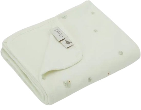 שמיכת קיץ 100% כותנה ליין חווה מבית Nino - חבצלות מים