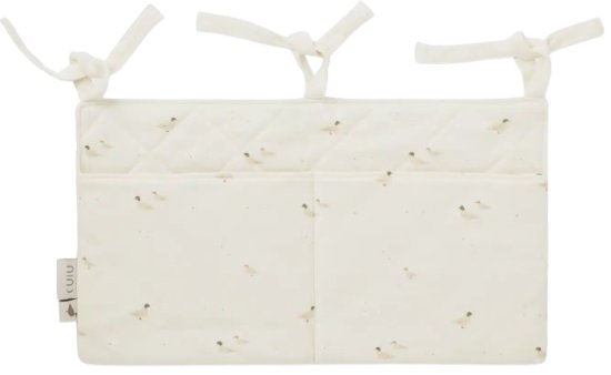 שק חיתולים/ארגונית למיטה 100% כותנה ליין חווה מבית Nino - בוסתן