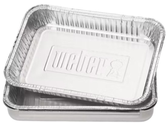 10 תבניות מגש לאיסוף שמנים לגרילים מסדרת ה-Q מבית Weber