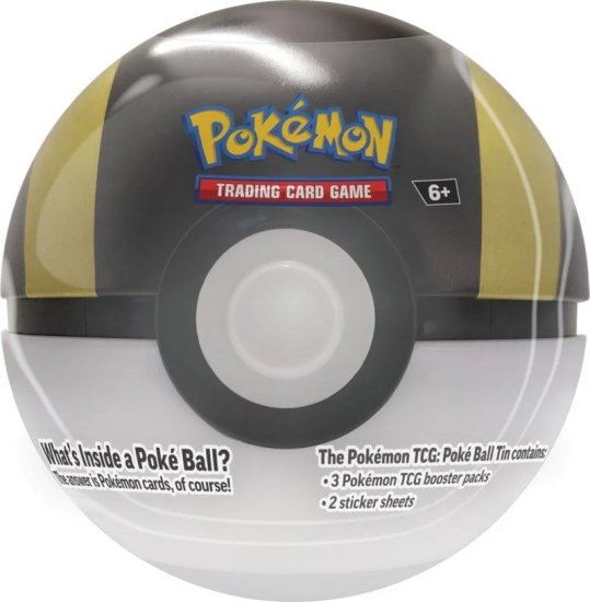 מארז קלפים פוכדור + שלוש חפיסות בוסטר The Pokemon Company Pokemon TCG: Ultra Ball Tin