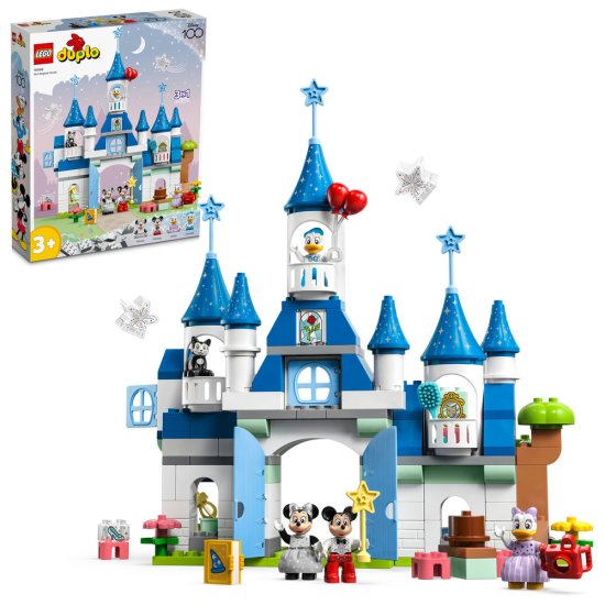 100 שנים לדיסני - הטירה הקסומה 3 ב-1 LEGO Duplo 10998
