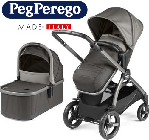 עגלת תינוק משולבת Peg Perego Ypsi Combo – צבע אפור