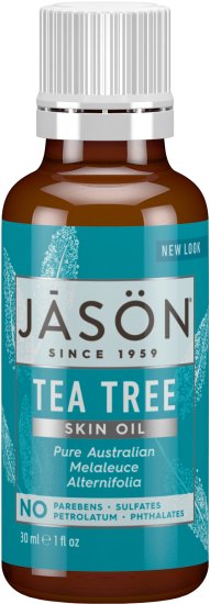 Jason - שמן עץ התה טהור לעור - נפח 30 מ''ל