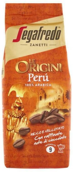 קפה טחון 250 גרם Segafredo Le Origini Peru