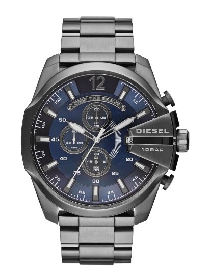 שעון DIESEL סדרה MEGA CHIEF דגם DZ4329 - יבואן רשמי