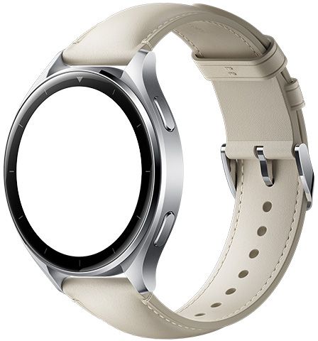 רצועת עור לשעון ספורט חכם Xiaomi Watch 2 PRO - צבע לבן