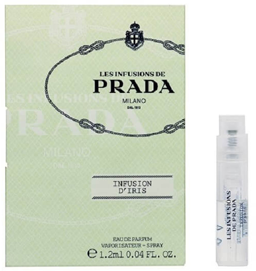 דוגמית בושם לאישה 1.2 מ''ל Prada Les Infusion DIris או דה פרפיום E.D.P