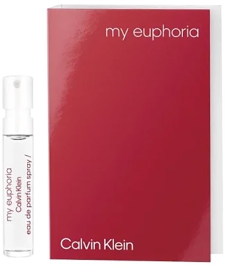 דוגמית בושם לאישה 1.2 מ''ל Calvin Klein My Euphoria או דה פרפיום‏ E.D.P