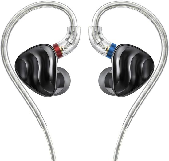 אוזניות תוך-אוזן היברידיות FiiO FH3 - צבע שחור