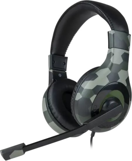 אוזניות גיימינג לקונסולות  PS/Xbox X/S דגם Essential Stereo מבית Nacon - שחור וירוק