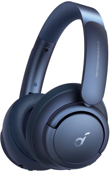 אוזניות קשת אלחוטיות Anker Soundcore Life Q35 - צבע כחול