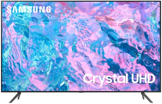 טלוויזיה חכמה Samsung 65'' Crystal UHD 4K HDR UE65CU7000