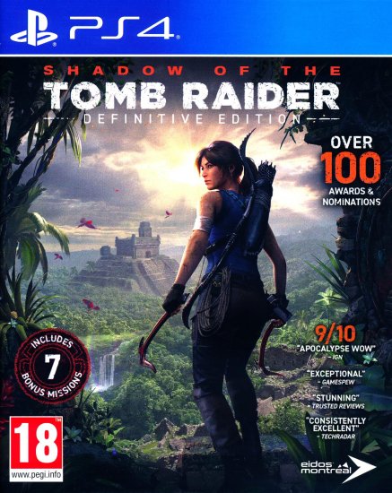 משחק Shadow Of The Tomb Raider Definitive Edition ל- PS4