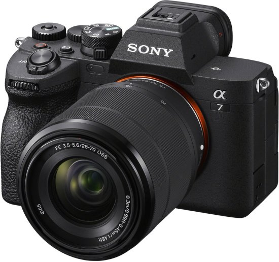 מצלמה דיגיטלית ללא מראה Sony Alpha 7 IV Full Frame Mirrorless - צבע שחור + עדשת FE 28-70mm F3.5-5.6 OSS