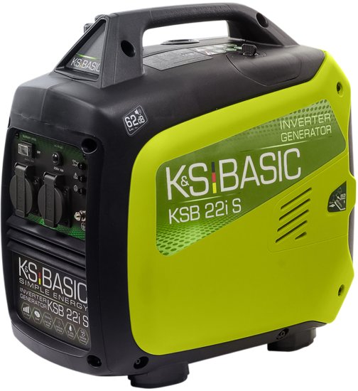 גנרטור אינוורטר מושתק מנוע בנזין K&S Basic KSB22iS 2000W - יש לראות את סרטון ההפעלה הראשונית בגוף הסרטון טרום השימוש