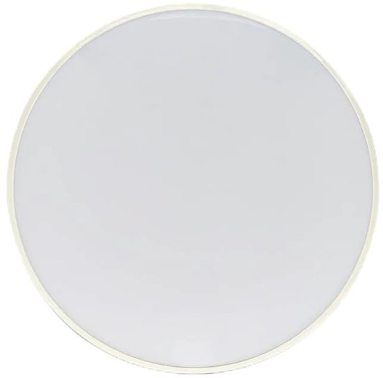 צמוד תקרה עגול 23 ס''מ Semicom ZICO IP44 18W - גוון אור 6000K - צבע לבן