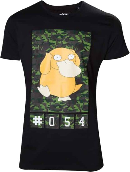 חולצת טי שירט Pokemon Psyduck Camo - מידה M