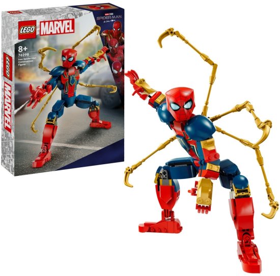 ספיידרמן בחליפת איירון ספיידר 76298 LEGO Marvel