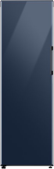 מקפיא/מקרר דלת אחת אינוורטר מותאם למטבח קו אפס 327 ליטר Samsung Bespoke RZ32C7600BLUE - זכוכית כחולה
