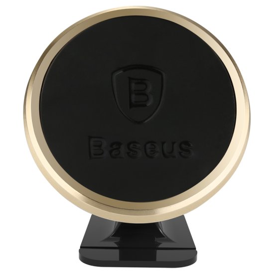 מעמד מגנטי 360° לטלפון נייד לשימוש ברכב מבית Baseus - צבע זהב