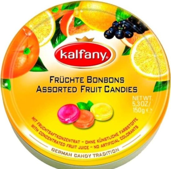 סוכריות KALFANY טעם פירות - 150 גרם