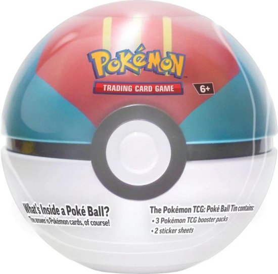 מארז קלפים פוכדור + שלוש חפיסות בוסטר The Pokemon Company Pokemon TCG: Lure Ball Tin